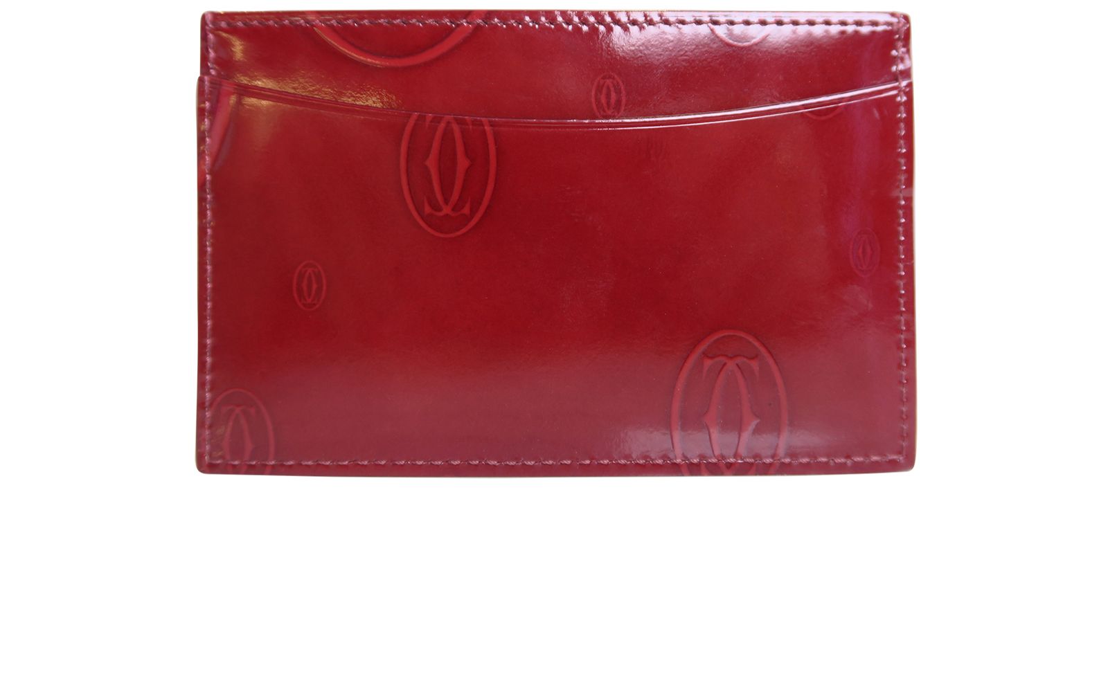 Cartier Happy Birthday Single Card Holder Small Leather Goods